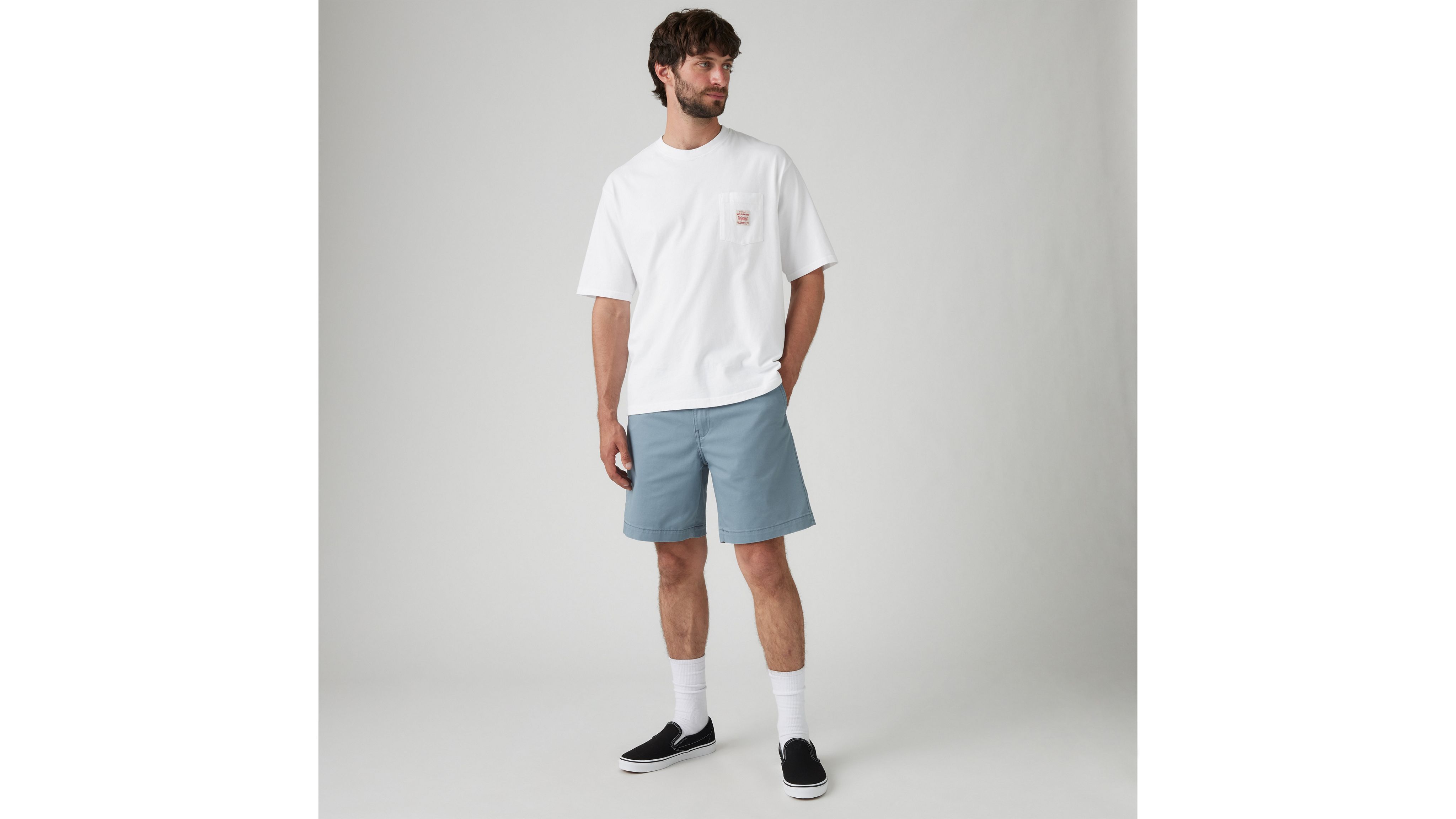 

Мужские шорты Xx Chino свободного кроя Levi's, Steam Blue - Blue