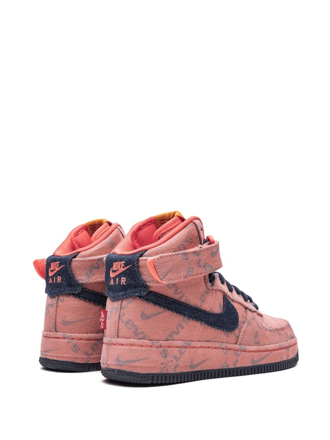 Кроссовки Air Force 1 High Nike, розовый — фото 3