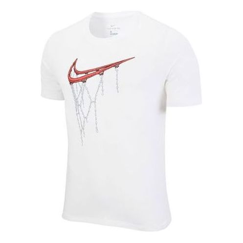 

Футболка Nike Dri-Fit Graphic T-Shirt 'White', белый