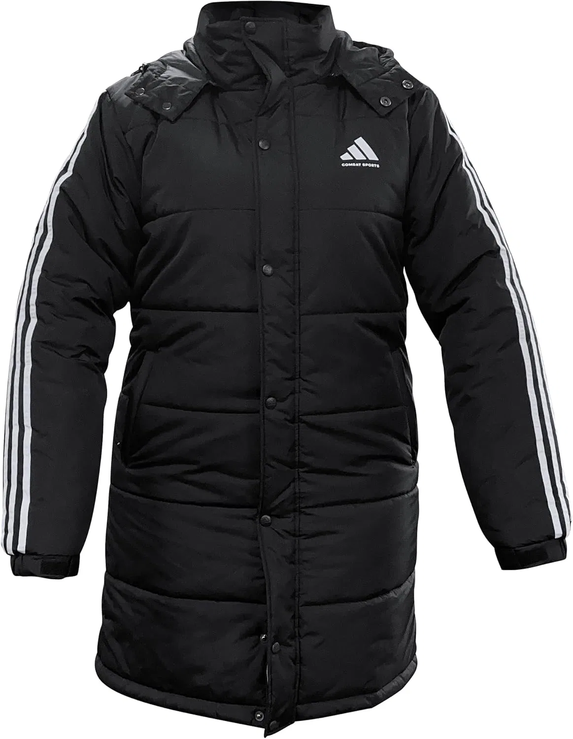 Куртка зимняя для единоборств adidas, черный — фото 3