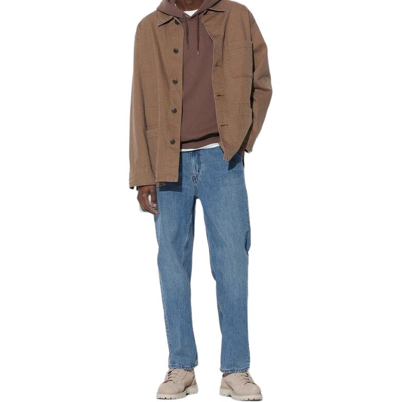 UNIQLO Джинсы мужские lake blue — фото 3