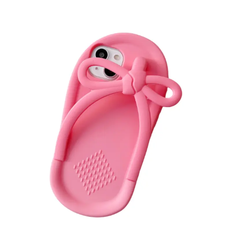 

Чехол для телефона Baohuguang Bao Huguang, Pink bow flip-flops | silicone anti-fall