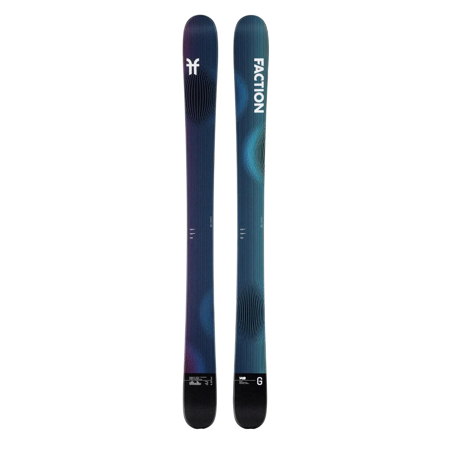 

Детские лыжи Studio Grom Faction, Black/Blue/Pink