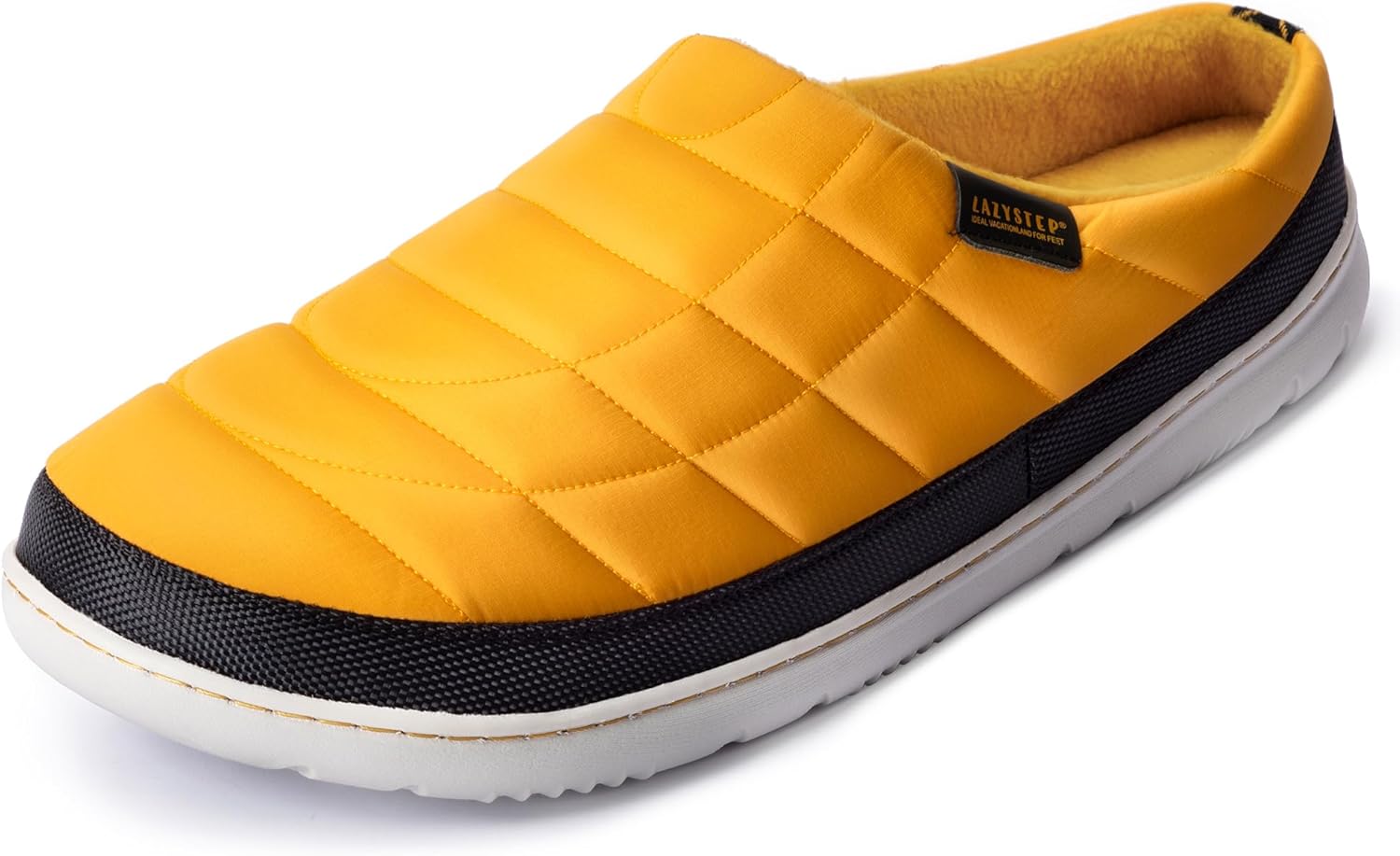 

Мужские тапочки LazyStep без застежек для дома и улицы с эффектом памяти, желтый