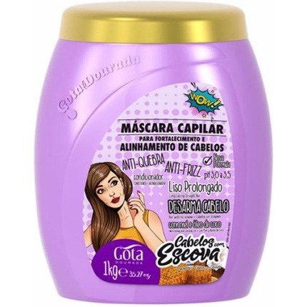 

Legatima Mascarilla Capilar Fortalecimento De Cabellos Anti Gota Dourada