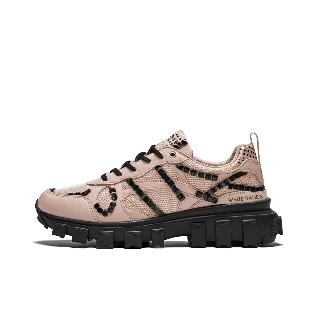 

WHITE SANDS Мужские дышащие устойчивые к истиранию низкие кеды повседневные розовые, цвет Pink