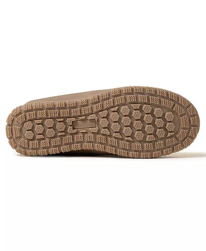 Женские замшевые ботильоны Eagan на подкладке из искусственного меха Minnetonka, коричневый — фото 2
