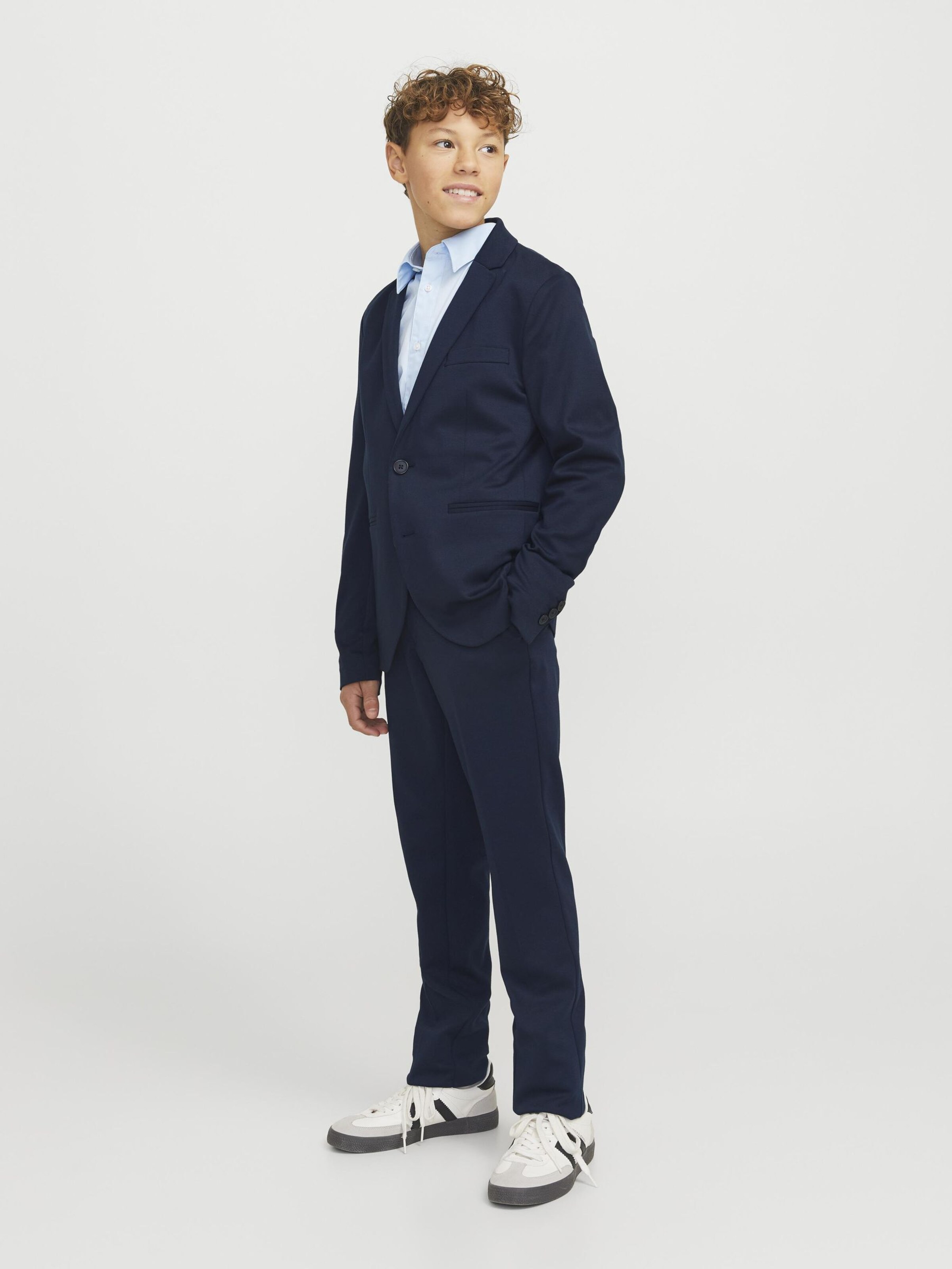 Jack & Jones Junior Костюм Regular 'JJEJAxon' в цвете Navy — фото 4