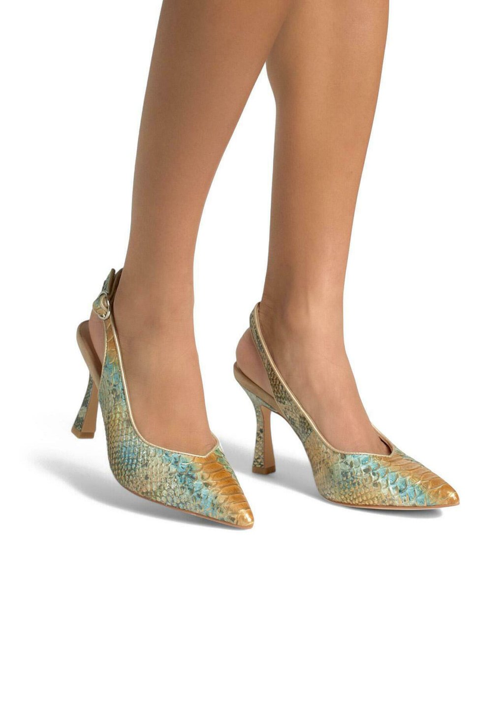 Классические туфли на каблуке High heeled sandals Alma en Pena, цвет Bronce