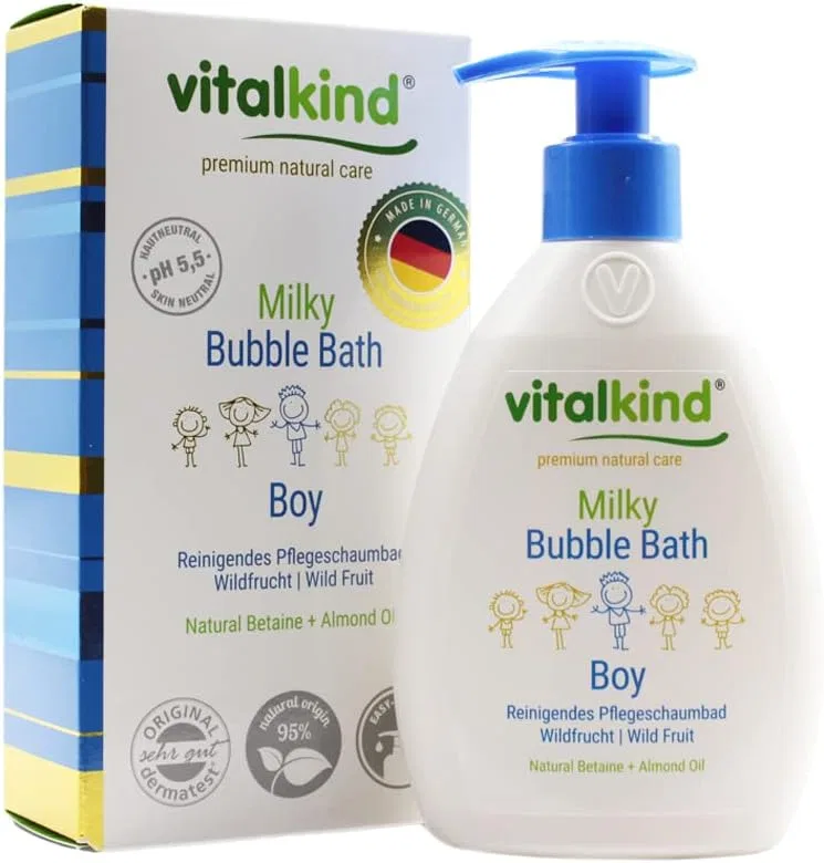 Детская молочная пена для ванны Vitalkind Boy Vitalkind