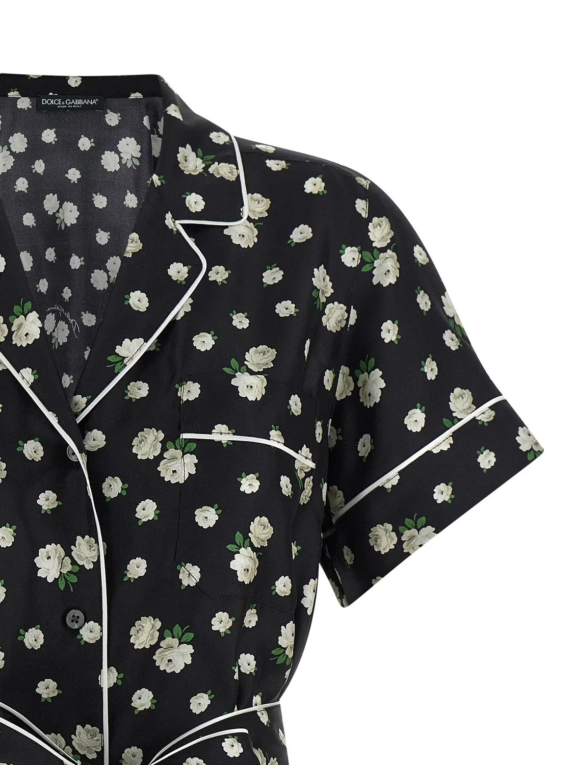 Рубашка «Тщеславие» DOLCE & GABBANA, черный — фото 3