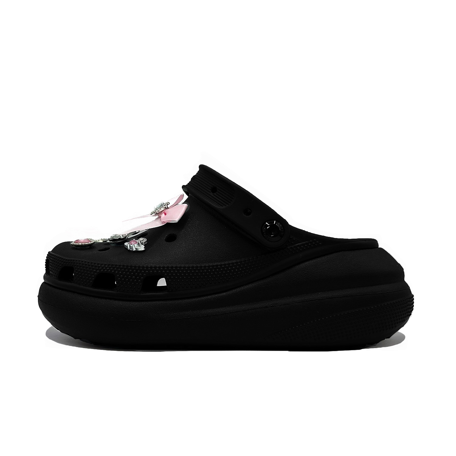 

Crocs Классические мужские стеганые клоги черного цвета, цвет Black