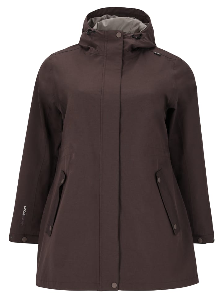 

Дождевик Whistler Regenjacke Aleia, цвет 1098 Shale Mud