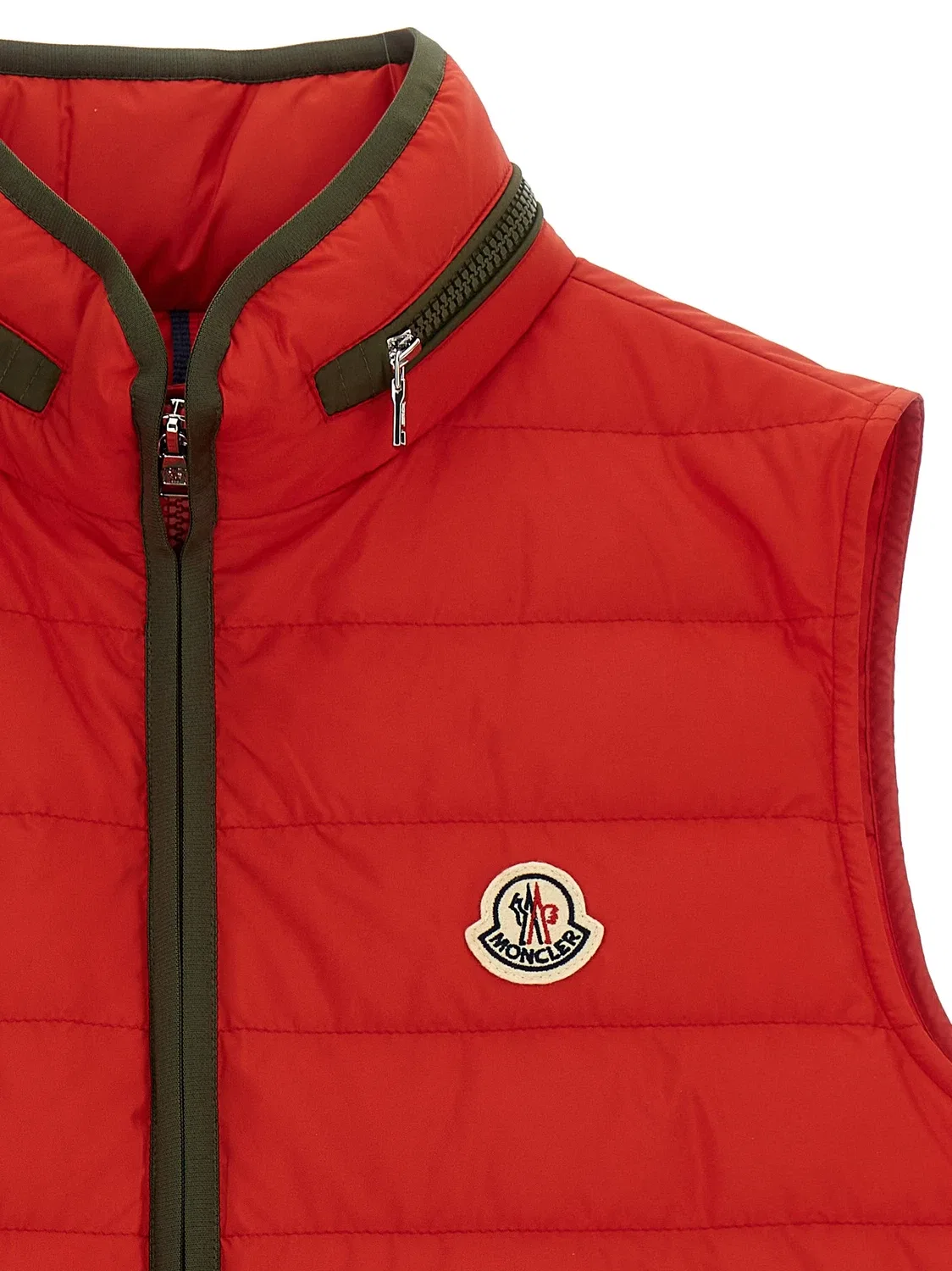 Жилет «Айтен» Moncler Enfant, красный — фото 4