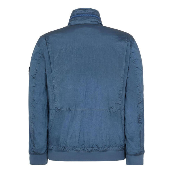 Куртка nylon street style plain logo jacket 'blue' Stone Island, синий — фото 2