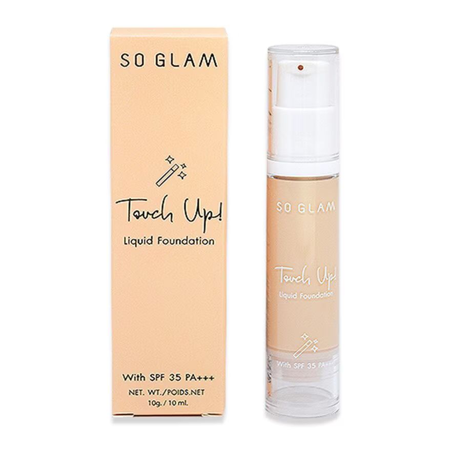 

So Glam Жидкая тональная основа Touch Up 10 г. 01 Светлая слоновая кость, Light Ivory