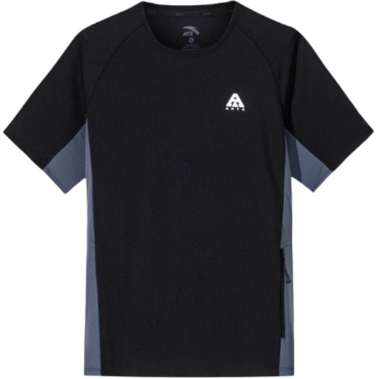 

ANTA Футболка мужская базовая black, Черный, ANTA Футболка мужская базовая black