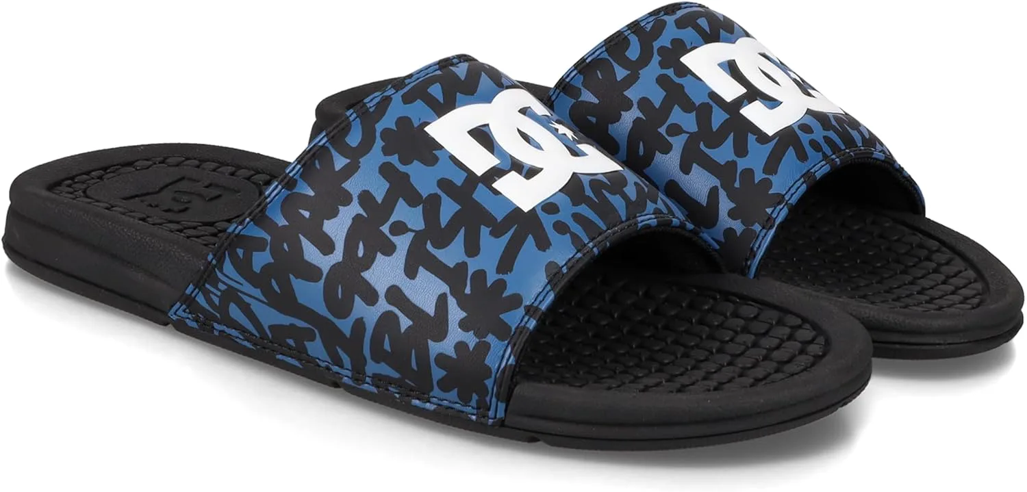 Мужские шлепанцы DC Bolsa DC Shoes, черный/синий/белый
