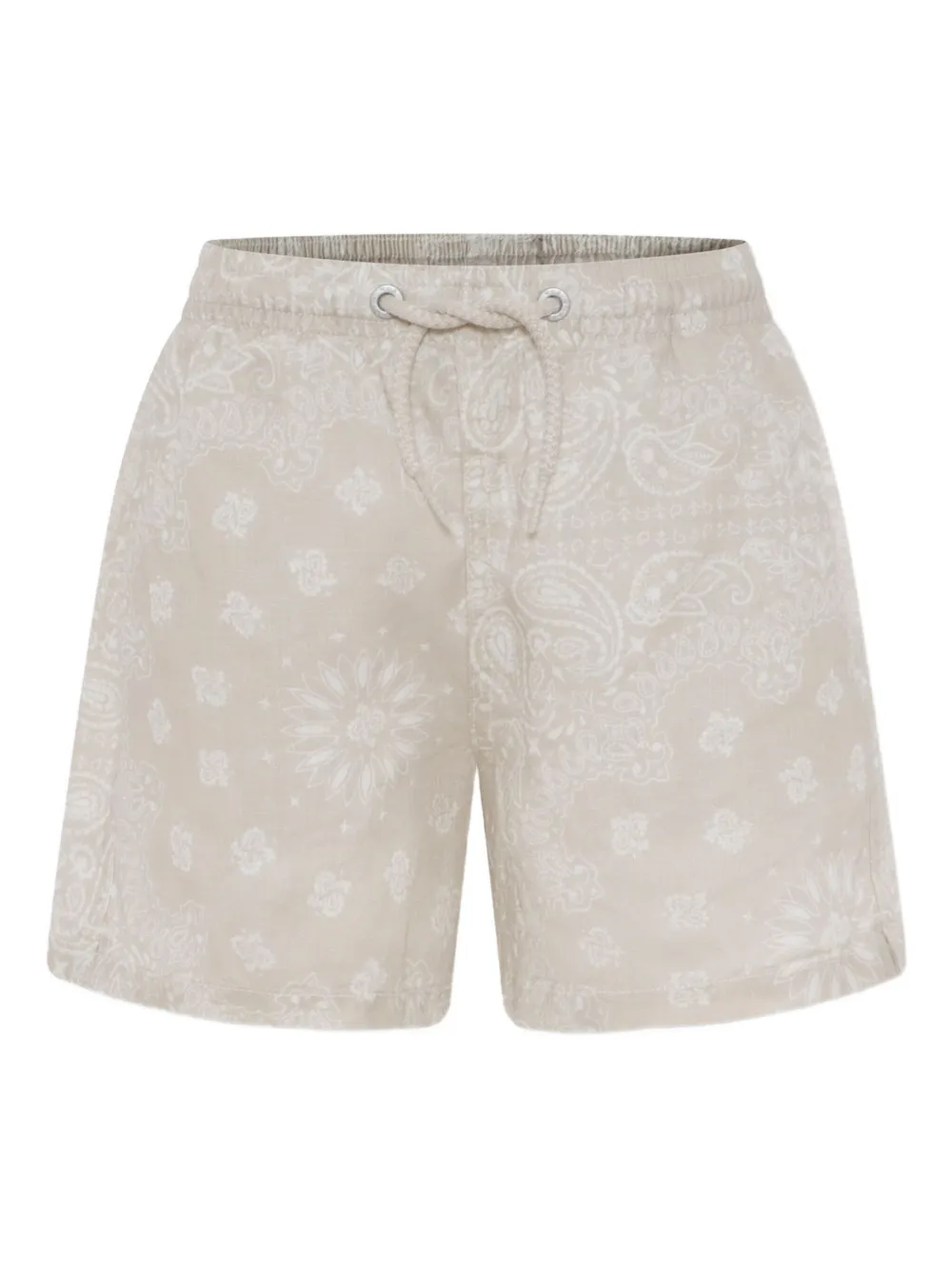 

Льняные плавки-шорты MC2 Saint Barth Kids, нейтральный