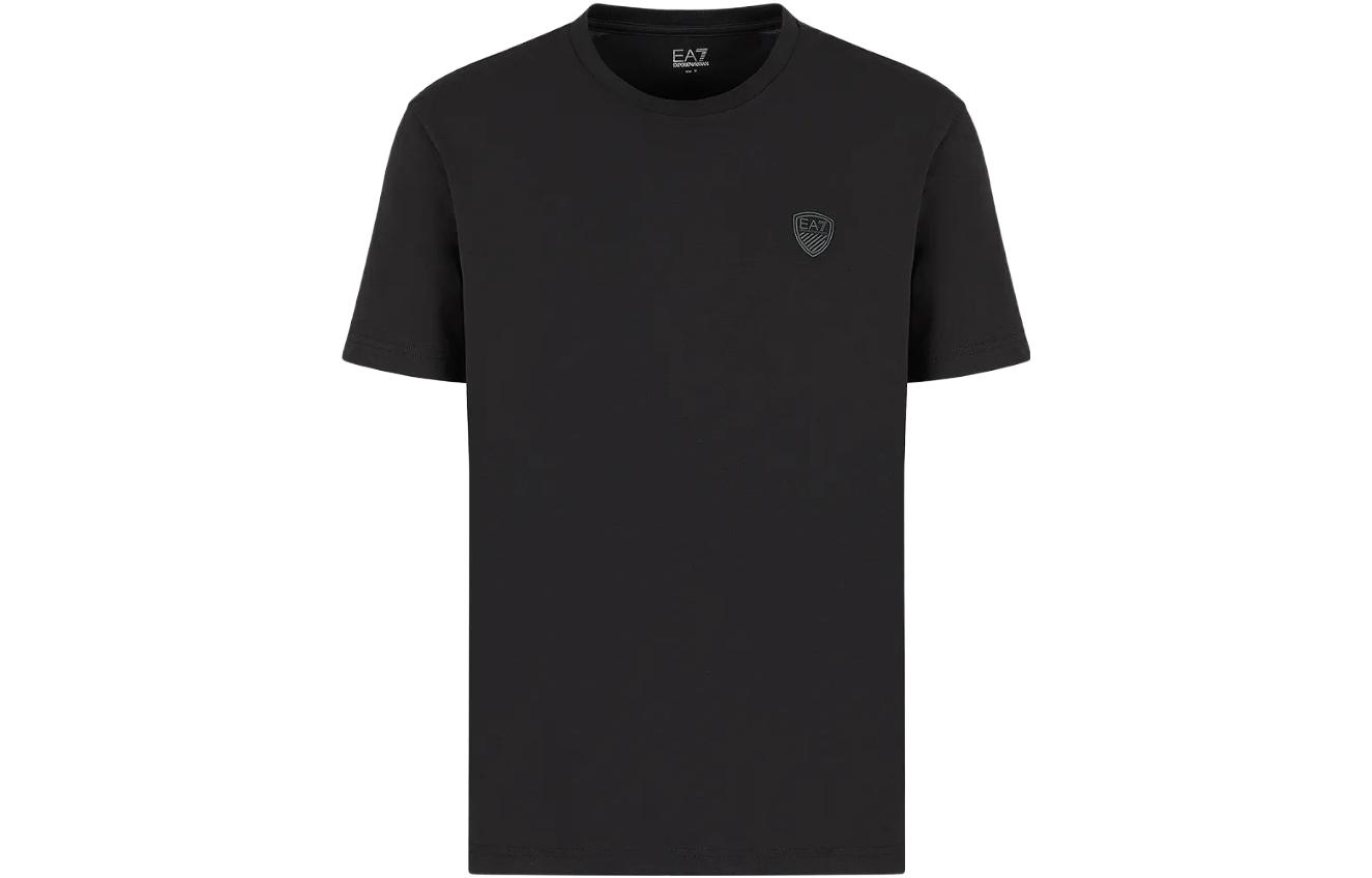 

Футболка EA7 мужская черная EMPORIO ARMANI