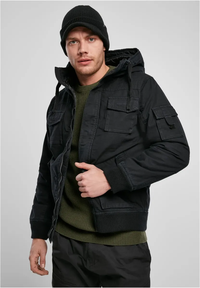

Зимняя куртка Brandit " Brandit Men's Bronx Winter Jacket" (1 шт.), с капюшоном, черный