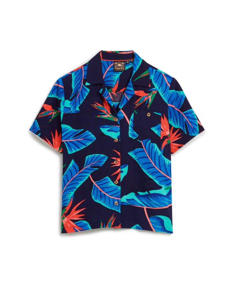 

Блузка Superdry, морской синий