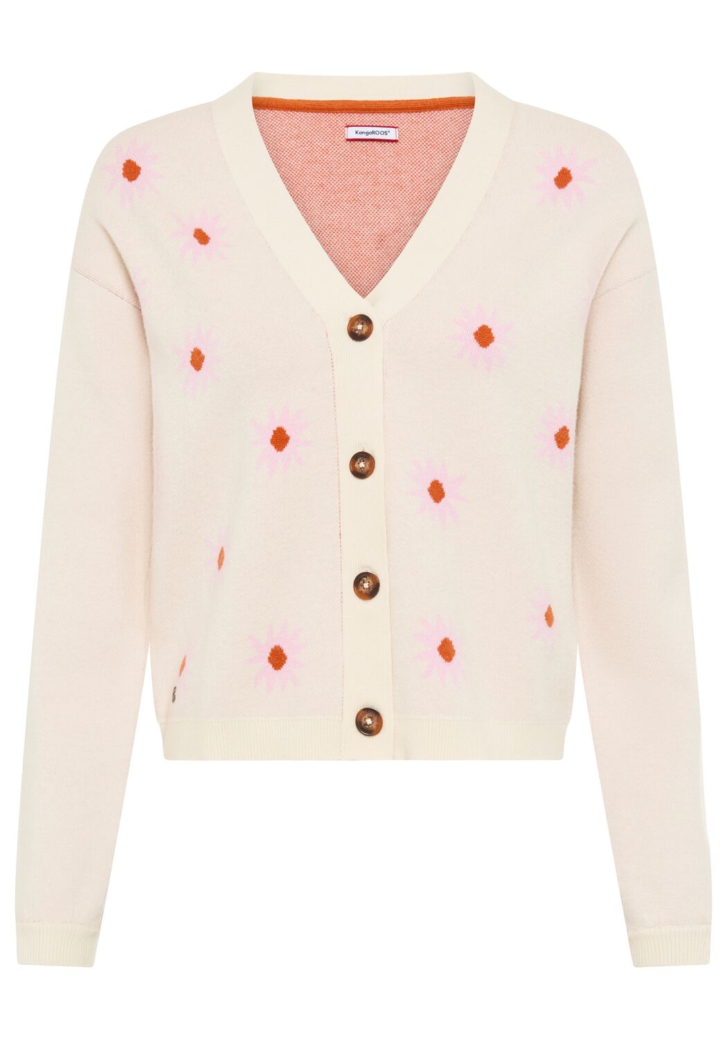 

KangaROOS Вязаный кардиган светло-бежевого цвета