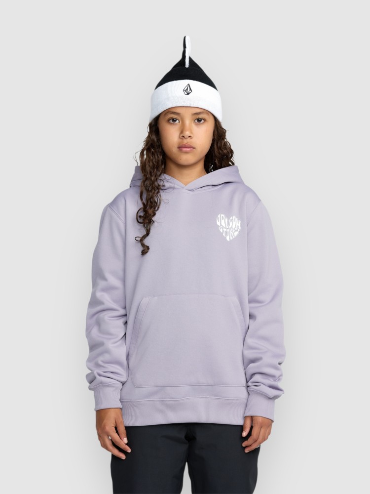 

Толстовка Volcom Hydro Kids Fleece Hoodie, lavender aura