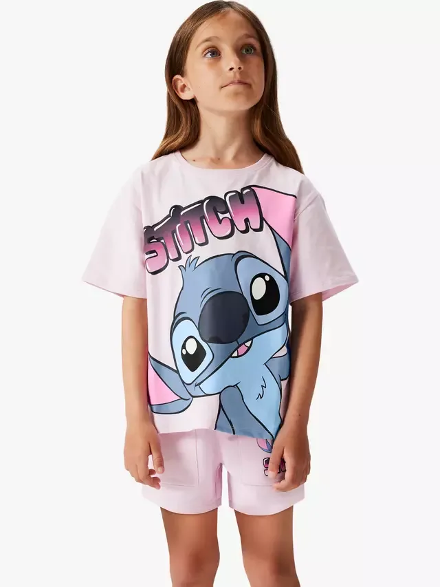 Детская футболка Disney с изображением Стича, модель Pirouette NAME IT — фото 2