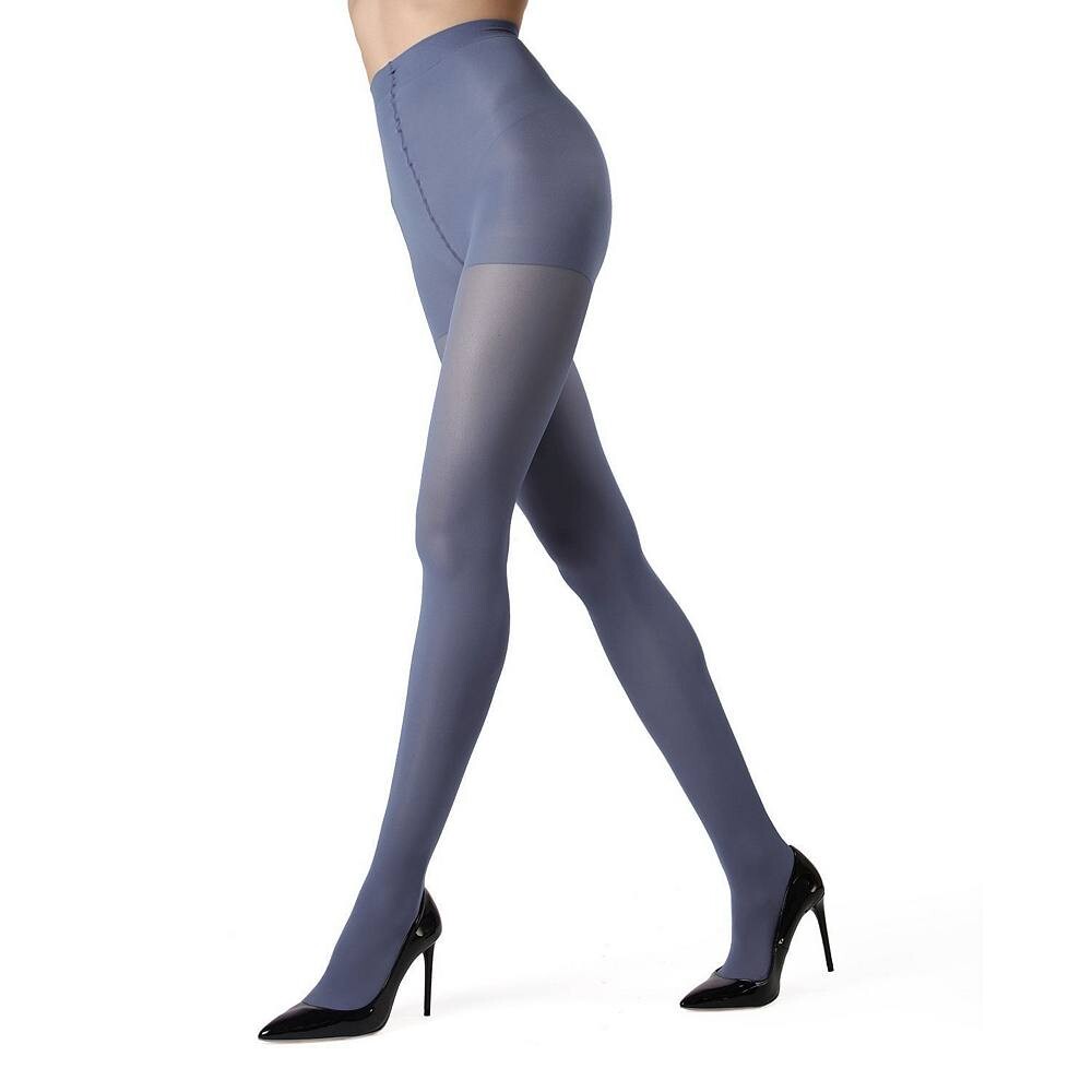 

Полупрозрачные колготки с глубоким блеском 40 D MeMoi, цвет Blue Smoke