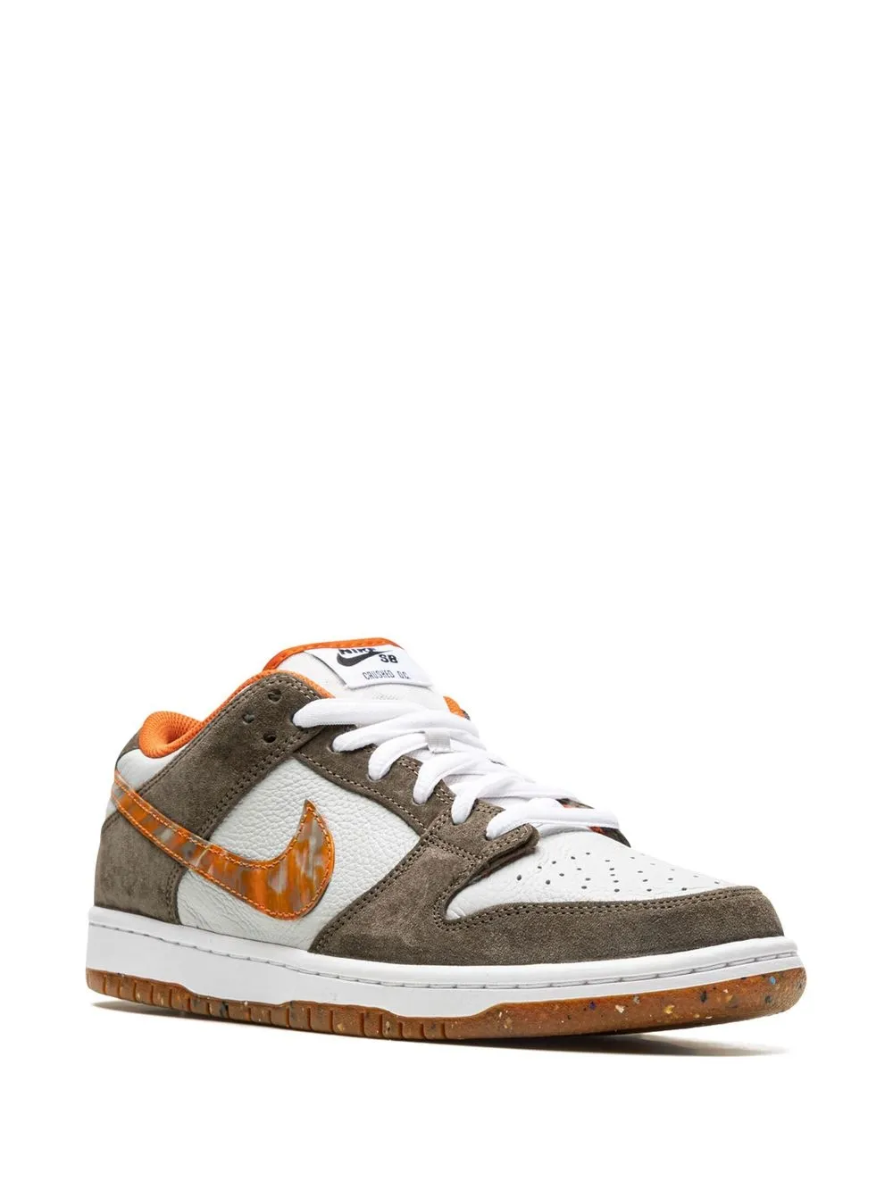 Кроссовки SB Dunk Low Golden Hour из коллаборации с Crushed D.C Nike, зеленый — фото 2
