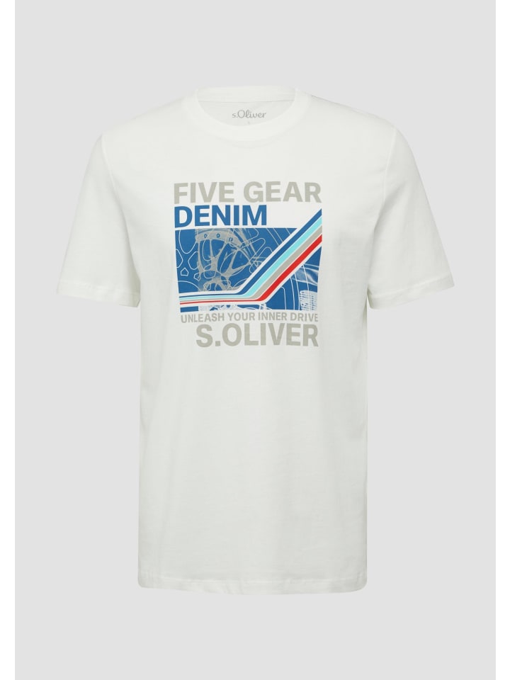 

Футболка в цвете 01D1_white s.Oliver, Белый, Футболка в цвете 01D1_white s.Oliver