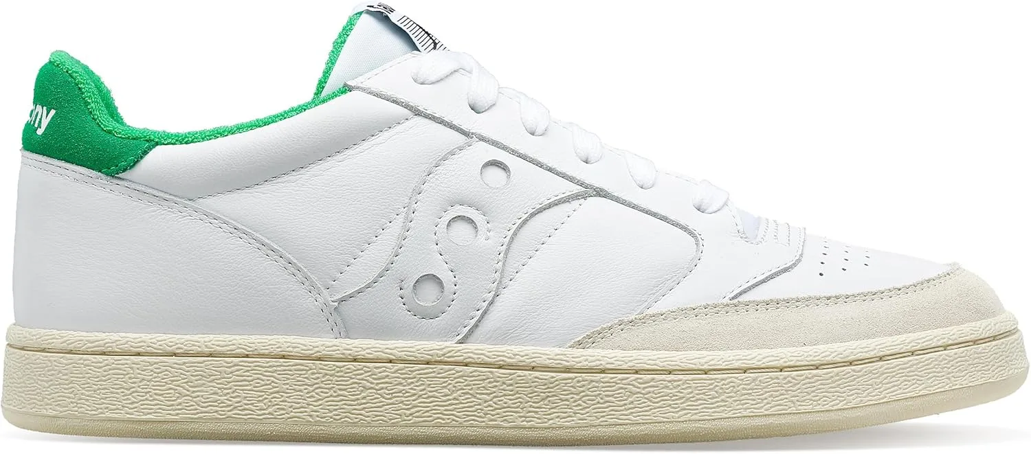 Мужские кроссовки Saucony Jazz Court, белый/зеленый — фото 4