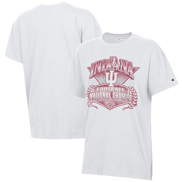 

Женская футболка Indiana Hoosiers college football playoff 2025 national s oversized retro Champion