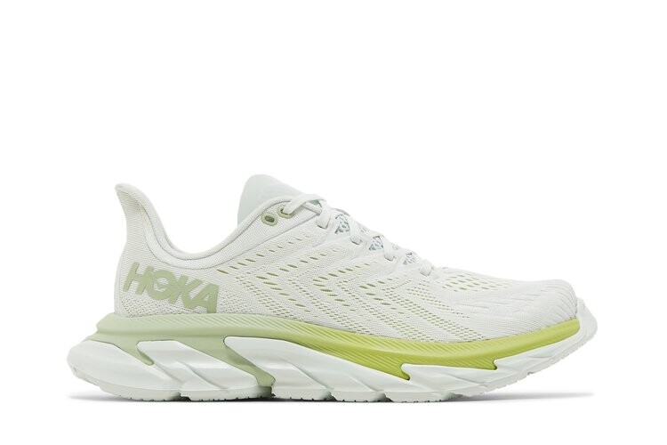 

Кроссовки HOKA Clifton Edge 'Blue Flower Green Glow', белый