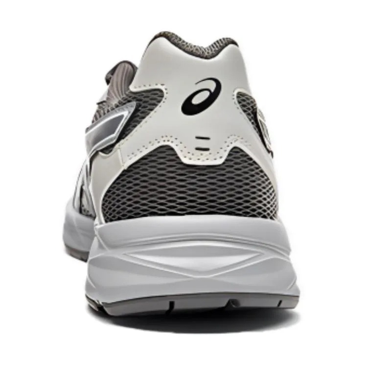 ASICS Детские кроссовки для бега с низким верхом, устойчивые к истиранию и дышащие, черно-коричневые, унисекс — фото 4