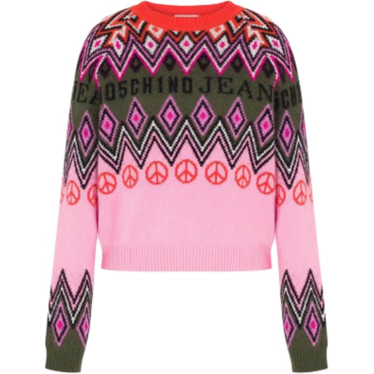 

Свитер женский розовый MOSCHINO