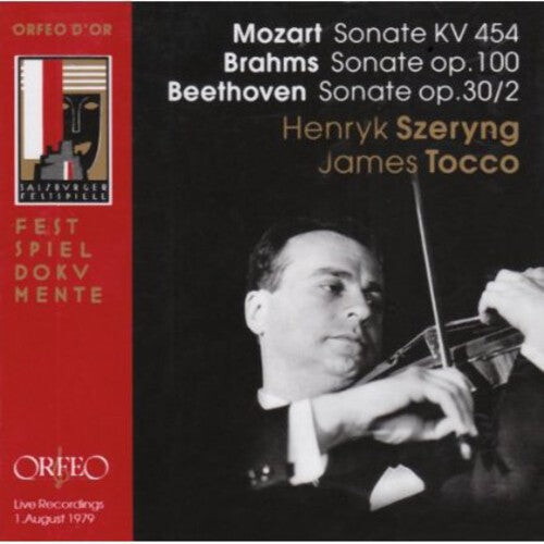 

CD диск Mozart / Brahms / Beethoven / Szeryng / Tocco: Sonatas