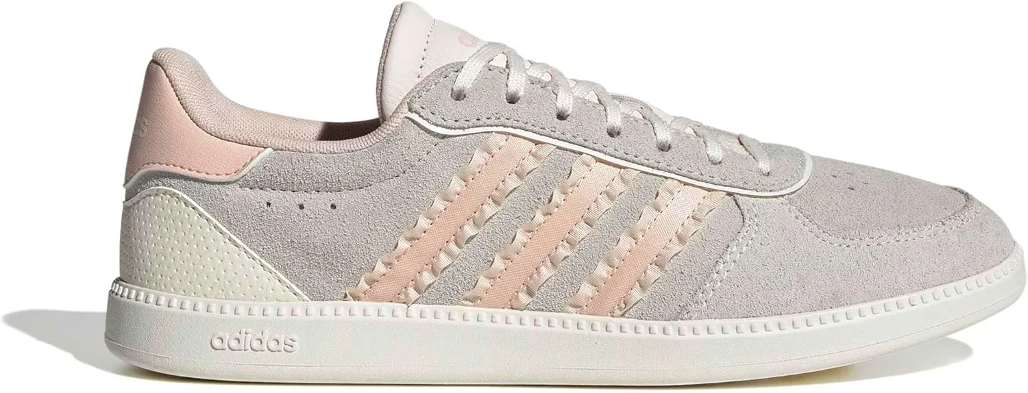 Унисекс кроссовки Adidas Breaknet Sleek, белый/розовый/кремовый — фото 2