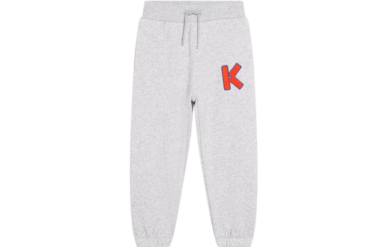 

Детские трикотажные спортивные штаны Kenzo, серый