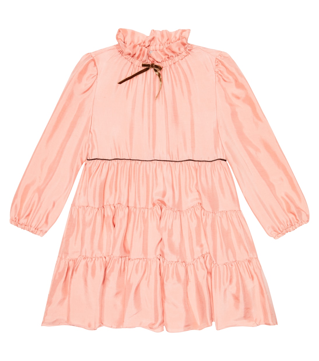 

Платье с оборками Il Gufo, Bubble Pink