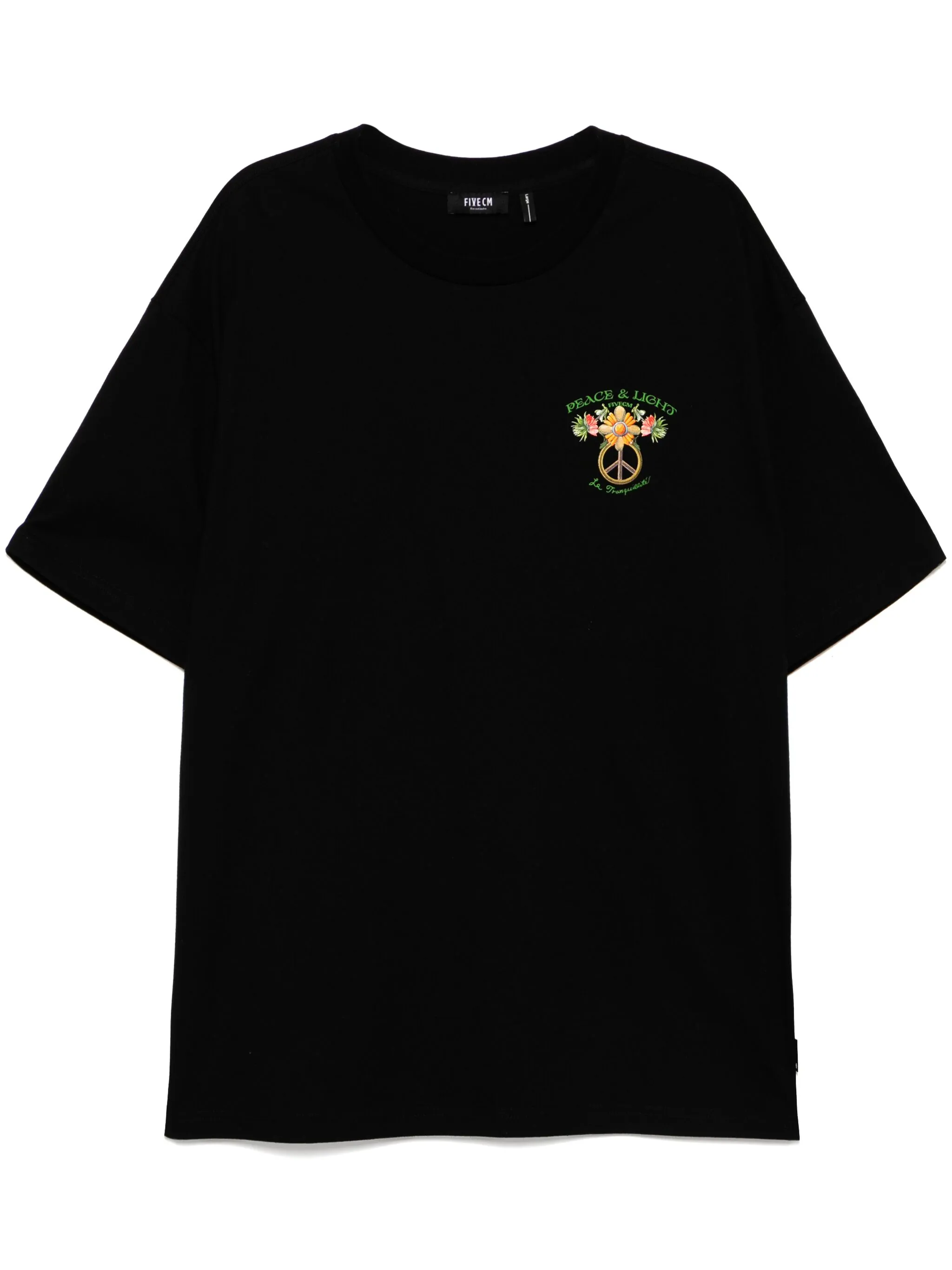 

Футболка с графичным принтом Five Cm, черный
