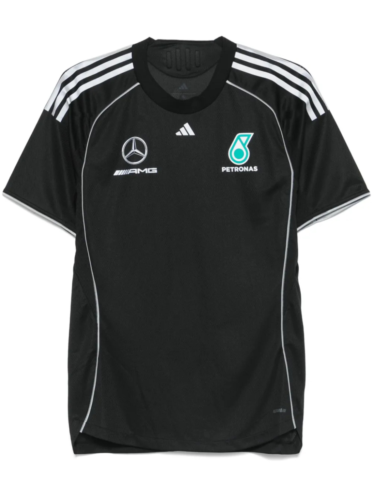 

Футболка механиков команды Формулы-1 Mercedes-AMG Petronas Adidas, черный