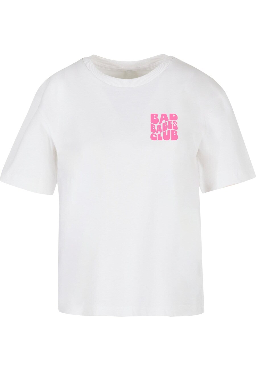 

Рубашка Mister Tee Bad Babes Club, белый