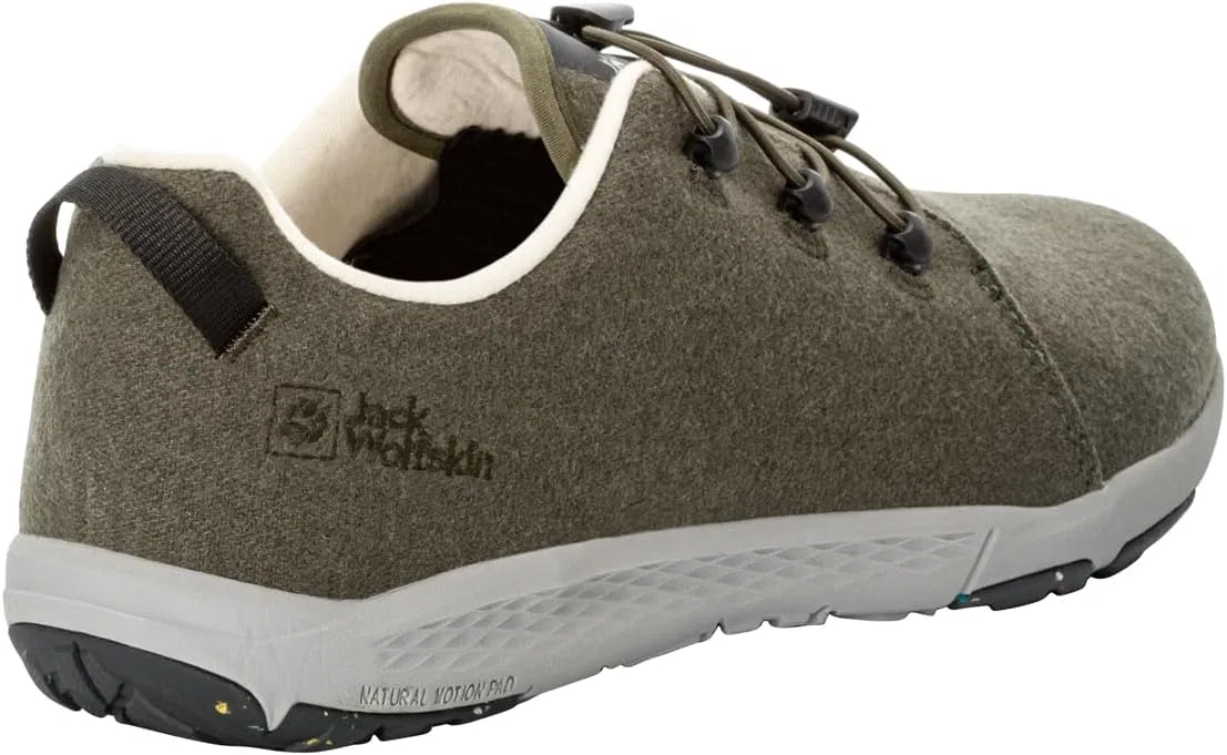 Мужские кроссовки Jack Wolfskin Spirit Wool Low M, Island Moss — фото 3