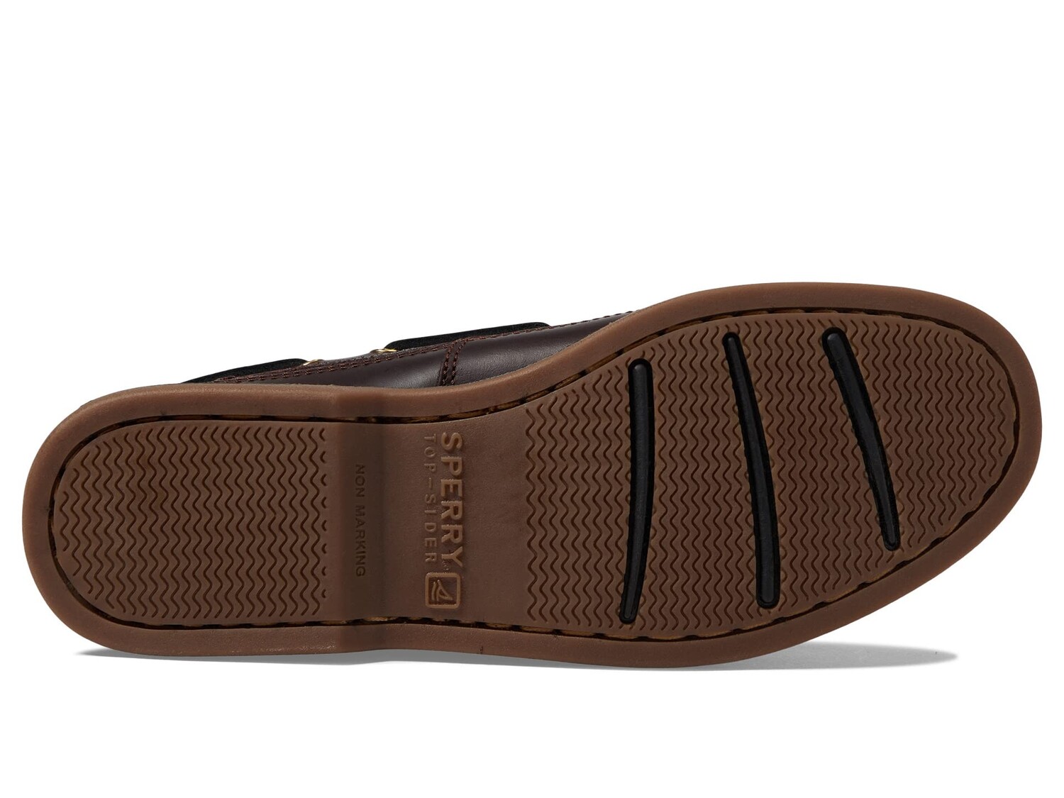 

Топсайдеры мужские Sperry Gold Mako кожаные, черный