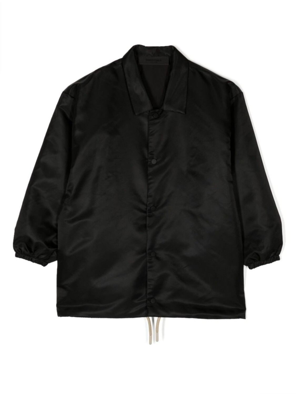 FEAR OF GOD ESSENTIALS KIDS бомбер с логотипом, черный