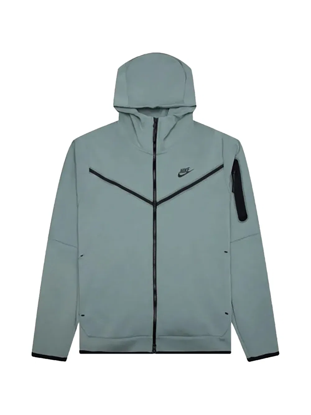 Куртка с капюшоном на молнии по всей длине Nike, синий