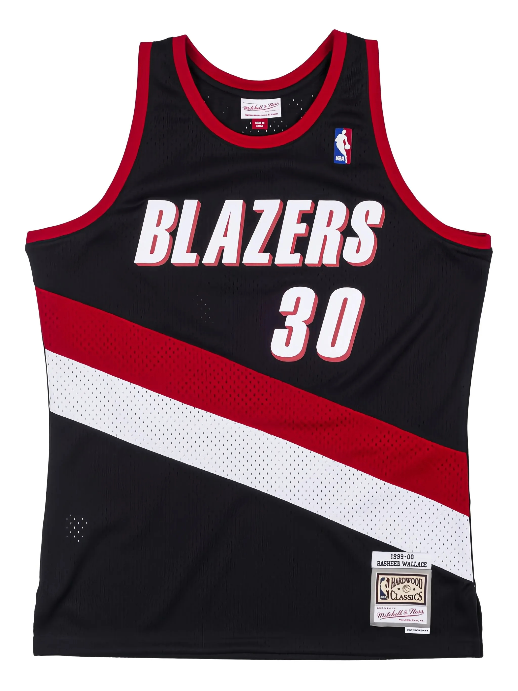 

Топ Swingman Portland Trail Blazers Rasheed Wallace из коллаборации с NBA Mitchell & Ness, черный