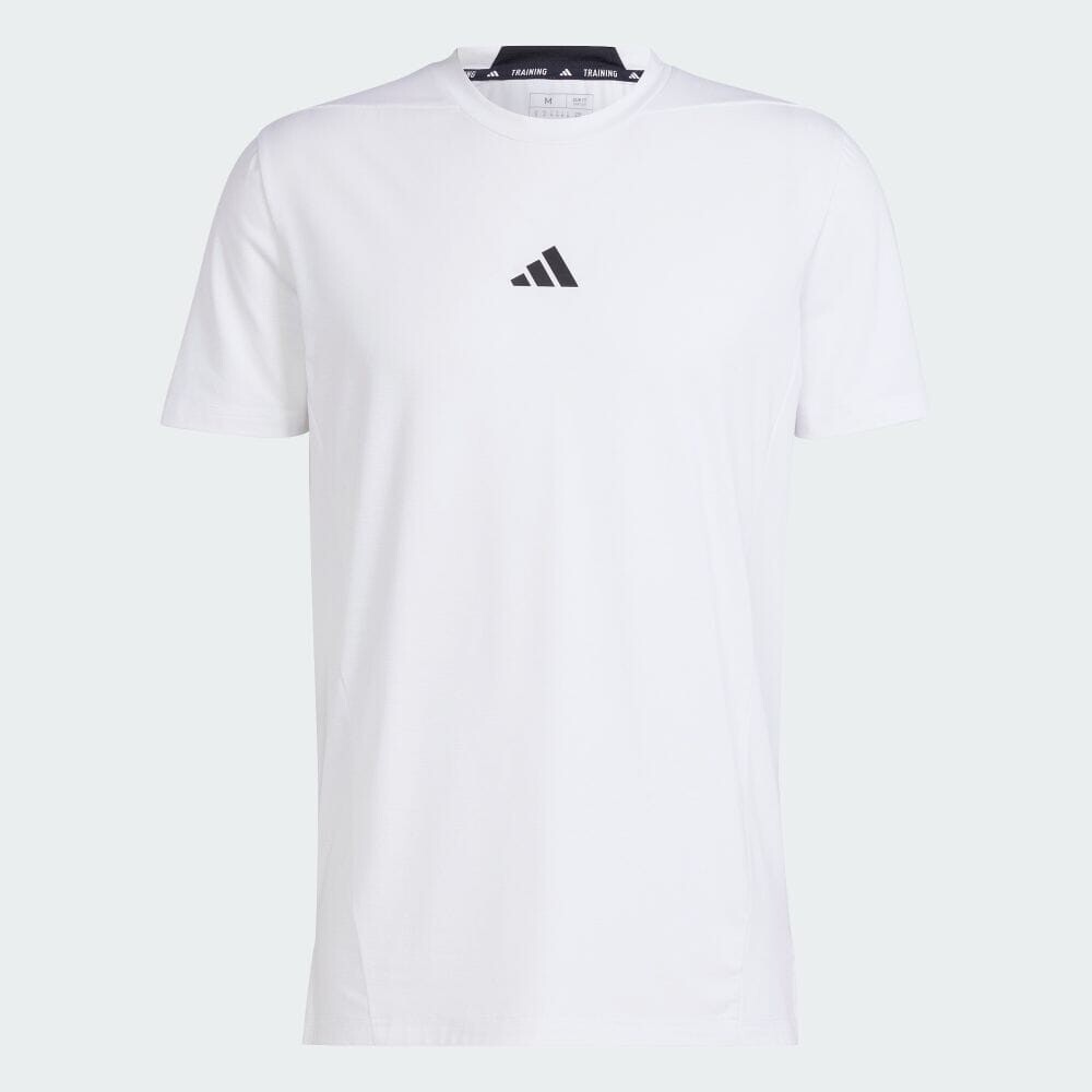 Футболка Adidas DESIGNED FOR TRAINING Workout short sleeve T-shirt, белый — фото 4
